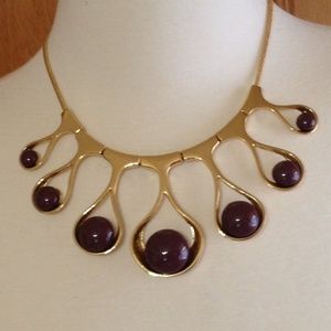 TRINA TURK - Teardrop Collar Necklace-NWOT
